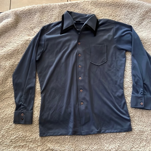 Joel of California Polyester Button Front Shirt XL - Picture 1 of 3